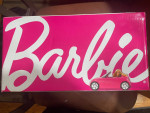 BARBIE GLAM CONVERTIBLE PINK CAR WITH SHINY WHEELS 2013