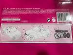 BARBIE GLAM CONVERTIBLE PINK CAR WITH SHINY WHEELS 2013