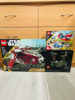 LEGO Star Wars Lot 3 Sets 75354 Gunship , 75384 Fire Hawk , 75353 Endor Speeder