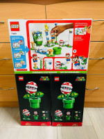 LEGO Mario Lot 3 Sets 71409 Big Spike’s Cloudtop Challenge 71426 Piranha Plant
