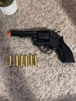 Air soft revolver and ammo