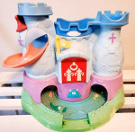 Vintage Weebles Merry Go Round, Slide, Castle, and Kids