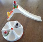 Vintage Weebles Merry Go Round, Slide, Castle, and Kids