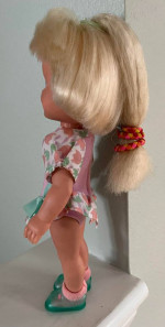 Vintage Playskool Dolly Surprise Hair Grows Doll