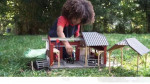 Schleich Farm World Red Horse Barn 72102