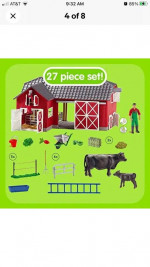 Schleich Farm World Red Horse Barn 72102