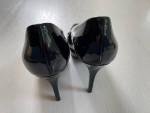 GUCCI Patent Leather Platform Pumps High Heels Shoes 6.5