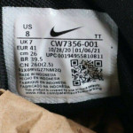 Nike Air Zoom Pegasus 38 Black Running Shoes Size 8 Men's