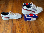 New Vintage 1991 Reebok Act 600 Men’s Tennis Shoes, BCB Sneaker Wedges