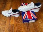 New Vintage 1991 Reebok Act 600 Men’s Tennis Shoes, BCB Sneaker Wedges