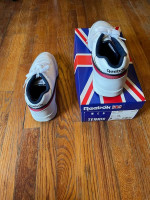 New Vintage 1991 Reebok Act 600 Men’s Tennis Shoes, BCB Sneaker Wedges