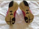UNDER ARMOUR MICRO-G TORCH BASKETBALL SHOES SZ 8.5. TROPIC PINK°