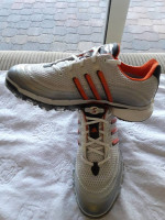 ADIDAS, S-POWERBAND MEN SIZE 7 GOLF SHOES. MINT/LN.