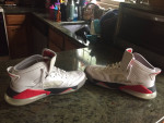 Nike Air Jordan 270 Fire Red Basketball Sneakers Shoes sz 11