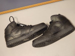 Nike Air Jordan Retro 1 Mid Black Basketball Shoes 554724-034 Men 11.5