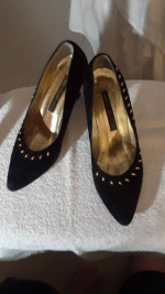 Italian black shoes 7 1/2
