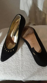 Italian black shoes 7 1/2