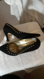 Italian black shoes 7 1/2