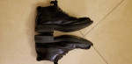 Mens lace Up Black Leather Shoes Alfani 8M Medium