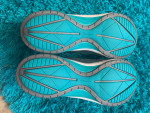 WOW! NEW-NEVER WORN! CHAMPION RUNNING SHOES! Size 11 TURQ-BLK-SILVER!!