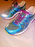 Asics Kayano Shoes. Running Sneakers. NARROW Women's 8 US, 39.5 EU
