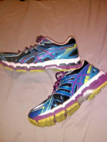 Asics Kayano Shoes. Running Sneakers. NARROW Women's 8 US, 39.5 EU