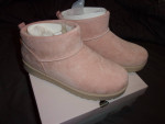 Brand New Womens sz 8.5 Beautiful "SO" Pink ankle hi shoes