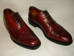 Allen Edmond's Exchange Place Oxford Dress Shoes 9.5 Oxblood