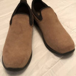 Lands End men’s suede shoes