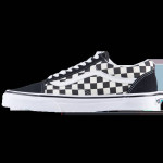 VANS MEN'S 10.5 OLD SKOOL BLACK & WHITE CHECKERBOARD LOW SHOES NEW!