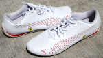 FERRARI PUMA DRIFT CAT 5 ULTRA II MEN'S 13 WHITE SHOES!