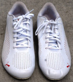 FERRARI PUMA DRIFT CAT 5 ULTRA II MEN'S 13 WHITE SHOES!