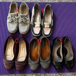 Women's Shoes/Flats; 6 Pairs Size 9