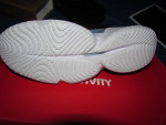 New Adidas Mitchell DON 4 Shoes 9.5 Black Gray White