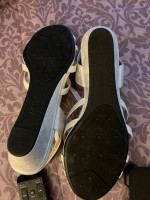Women's Dress Silver Shoes SIZE 10