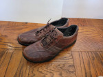 Pair Of Clarks Wave 71841 Men’s Size 14 Brown leather Shoes