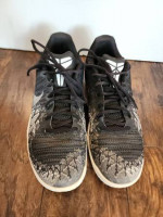 NIKE Kobe Mamba Rage Anthracite SIZE 8.5 Mens Shoes Sneakers Rare