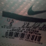 NIKE Vapor Tennis Shoes - Size 5