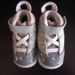 Nike Air Jordan 6 Rings Shoes Gray w/Gray Bottoms Toddler/Baby Size 4C