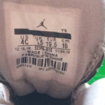 Nike Air Jordan 6 Rings Shoes Gray w/Gray Bottoms Toddler/Baby Size 4C
