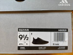 New adidas EQ21 Run Men's Running Shoes Size 9.5 Black