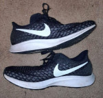 Nike Zoom Pegasus 35 Black Running Shoes Women's Size 10M