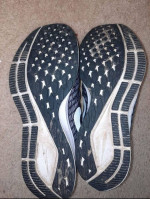 Nike Zoom Pegasus 35 Black Running Shoes Women's Size 10M