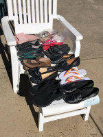 Women's Shoes, Bag Of Shoes