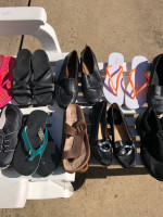 Women's Shoes, Bag Of Shoes