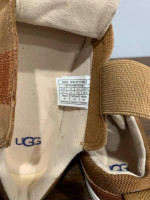 Kids UGG brown leather shoes