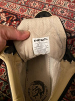Diesel Men’s Leather high top shoes size 12