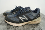 New Balance 990V5 Navy Blue Silver Gray USA Running Shoes Sneakers 10