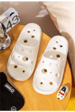 Slippers Cheese Slides Summer EVA Shoes Soft Anti Slip Flip Flops 9 10