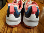 NIKE AIR MAX AXIS SHOES WOMEN 8.5 WHITE MULTICOLOR PRE-OWNED